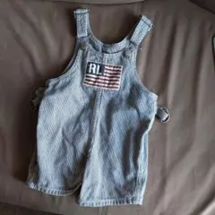 Polo Jeans Co. ストライプロンパース 2T