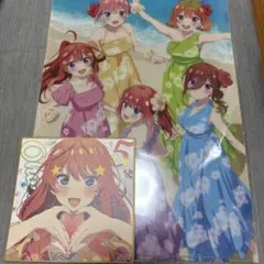 映画 五等分の花嫁 ミニ色紙 中野 五月 入場者特典