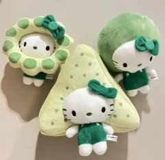 藻キティ　ぬいぐるみ3点セット 藻キティ ぬいぐるみ 藻類 セット - メルカリ