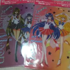 美少女戦士セーラームーン　明治　クリアファイル　5枚セット 株式会社 明治』×『美少女戦士セーラームーン』タイアップ第2弾