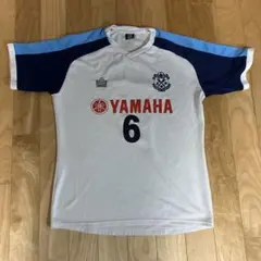 ジュビロ磐田サッカーシャツ 6号 ホワイト