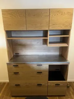 【送料込み】unico (ウニコ) ADDAY アディ キッチンボード 食器棚