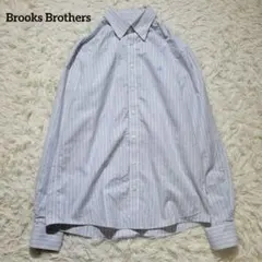 美品 ブルックスブラザーズ ノンアイロン ストレッチシャツ M スリム BD