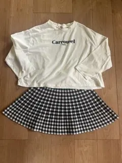 ピンクラテ⬛︎長袖カットソー⬛︎Ssize