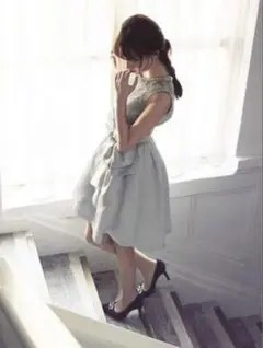 こじはる⭐️新品　rirandture ドッキングワンピース パーティードレス