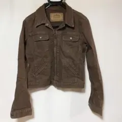 【マウジー】MOUSSYアウタージャケット　茶　Ｍ　コットン95％