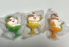 もちにゃみ すい〜つフィギュア マスコット 3種セット 3点セット まとめ売り