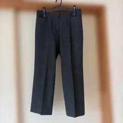 【美品】ダックス　グレー　スラックス　センタープレスパンツ　42サイズ　秋冬