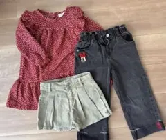 ZARA 3着　まとめ売り 女の子 90 95 100 105