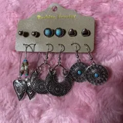 ファッションジュエリー ピアスセット