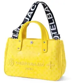 【新品タグ付】カステルバジャック バッグ トート ショルダー イエロー 黄色