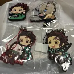 炭治郎・禰豆子・善逸・伊之助 アクリルキーホルダー 4個セット