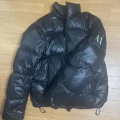 ユ*ン様 Armani Exchange ブラック ダウンジャケット Sのサムネイル