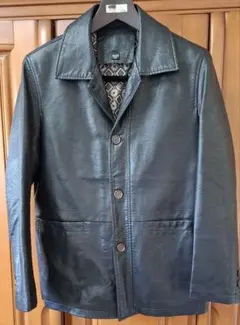 [CEEN] フェイクレザージャケッ卜 XXL