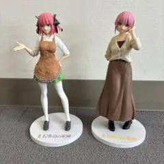 五等分の花嫁　フィギュア　最後の祭りが一花の場合　二乃の場合