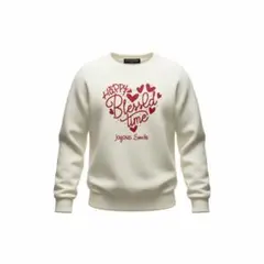 新品タグ付き♡キッズ トレーナー 120 ハート ロゴ スウェット 女の子 長袖