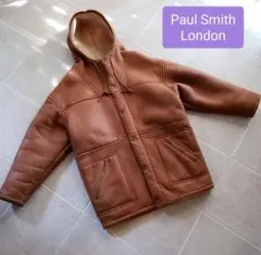 ★美品★　Paul Smith　ポール・スミス　本革 ムートン　コート