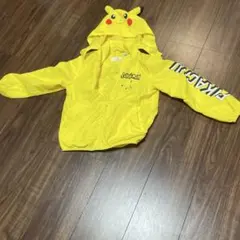 H&M ポケモン ピカチュウ ナイロンジャケット イエロー 110/116