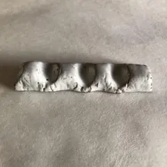 筆置き 書道用具 陶器製★習字★波状デザイン