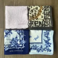 ハンカチまとめ売り　４枚