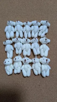 ミニくま ぬいぐるみパーツ 15個セット