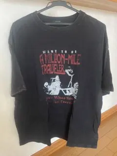 JEANASISのロックTシャツ新品同様黒SizeL