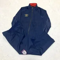 UMBRO アンブロ　ハイブリッドジャージ　上下セット　セットアップ　刺繍ロゴ