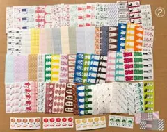 ② 【356枚】ラベラーロールシール おすそ分けセット