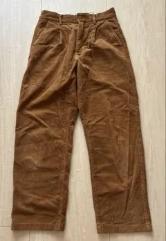 無印良品 タックワイドパンツ コーデュロイ Mサイズ
