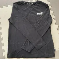 PUMA ブラック 長袖Tシャツ 160