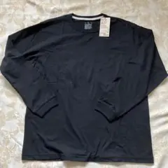 アツシ様専用です❗️未使用品❗️無印クルーネック長袖Tシャツ XL 黒