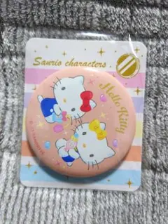 サンリオ　サンリオキャラクターズ　グッズ㉒　缶ミラー　ハローキティ