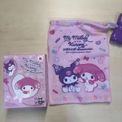 マクドナルド ハッピーセット マイメロ クロミ 巾着