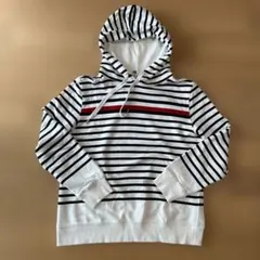 TOMMY HILFIGER ストライプパーカー Sサイズ