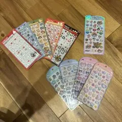 ボンボンドロップシール　コットンパフィー　うるちゅる　まとめ売り10枚