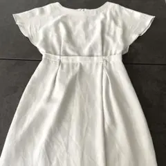 UNTITLED アンタイトル ワンピース やわらか オフホワイト サイズ1