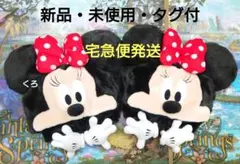★新品タグ付★ディズニー❤ミニー♡ファンキャップ❤2点セット♡被り物♡匿名配送