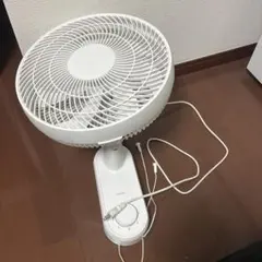 s!mplus 壁掛け扇風機 30cm SP-30KMD-01-WH