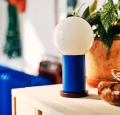 IKEA PS 2026 LEDポータブルランプ グリーン 電池式 調光可能 - メルカリ