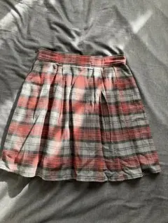 Hysterie glamorチェック柄プリーツスカート