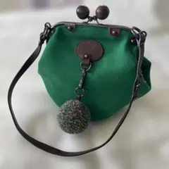美品JAMIN PUECH がま口 ショルダーバッグのサムネイル