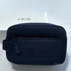 DIOR ディオール ポーチ ノベルティ メンズ ネイビー