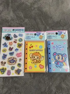 エンジェルブルー シールブック　シール帳　エポキシシール　3点セット