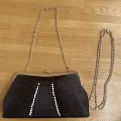 OPAQUE CLIP ブラッククラッチバッグ