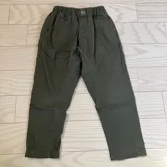 オリーブグリーン カジュアルパンツ 110cm カーキ　カーゴ