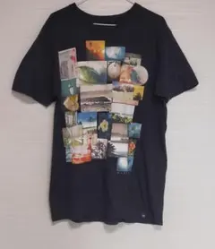 【ワンプライス/中古】 半袖 リップカール フォトプリント Tシャツ ブラックのサムネイル