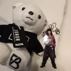 BEFIRST　JUNON くまぬいぐるみ　キーホルダーセット