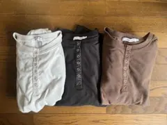ソフトタッチヘンリーネック　プルオーバー