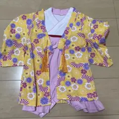 花柄着物