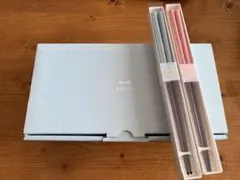 BRUNO Flower ココット　お茶碗セット 2個 ブルー＋お箸セットのサムネイル